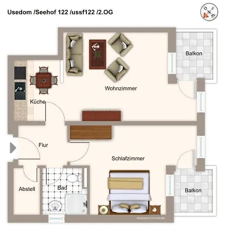 Apartamento Seehof Seehof 122 Heringsdorf (Usedom)